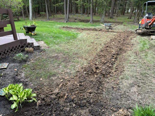 Backyard drainage