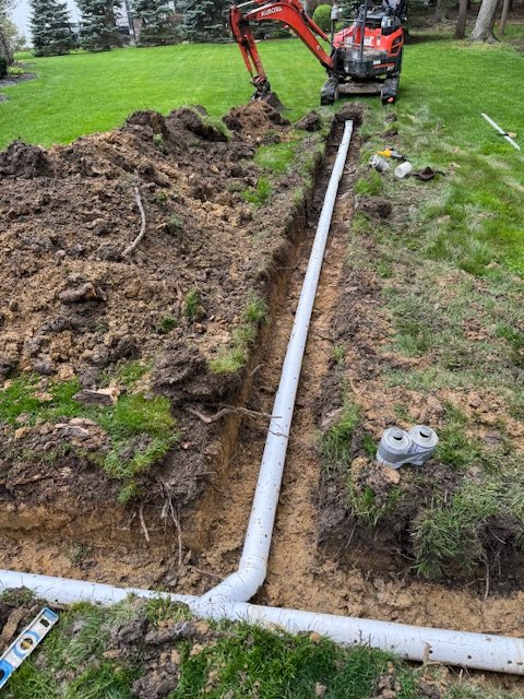 Backyard drainage