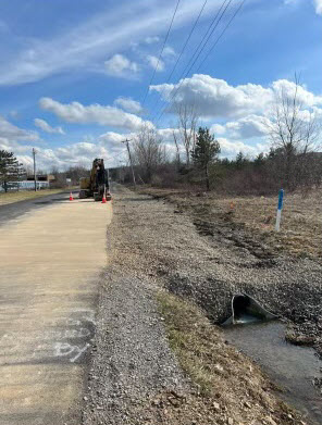 Installation of Ditch Culvert