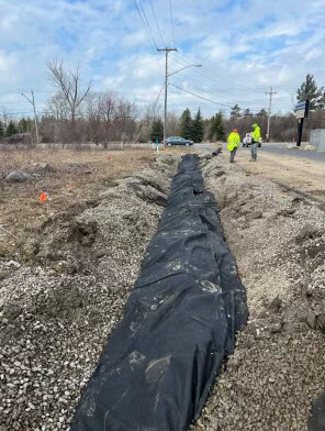 Installation of Ditch Culvert