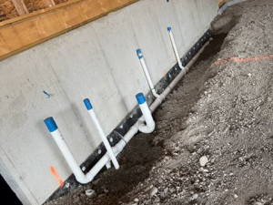 Underfloor Bathroom Plumbing