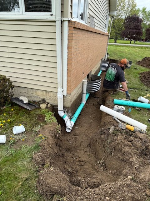 Window Wells, Conductor, and Sump